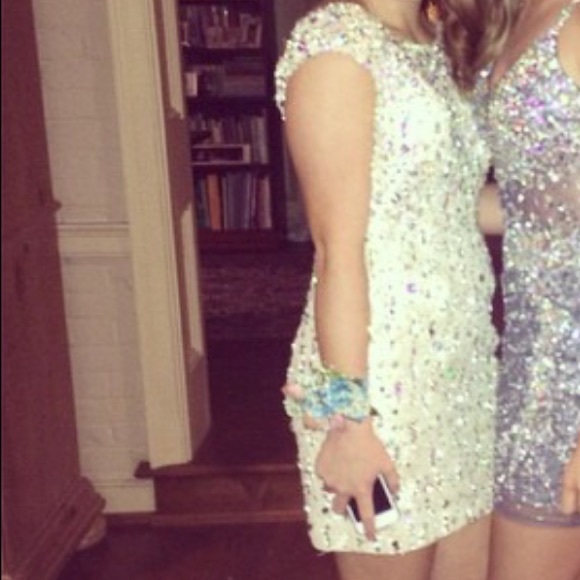 mori lee homecoming dress size 4 - Picture 2 of 8